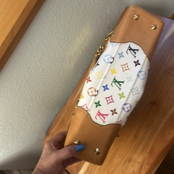 Louis Vuitton Multicolore Monogram Judy MM Murakami - Picture 9 of 12